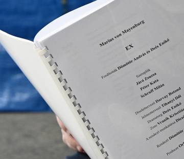 Olvasópróba (fotó Éder Vera)